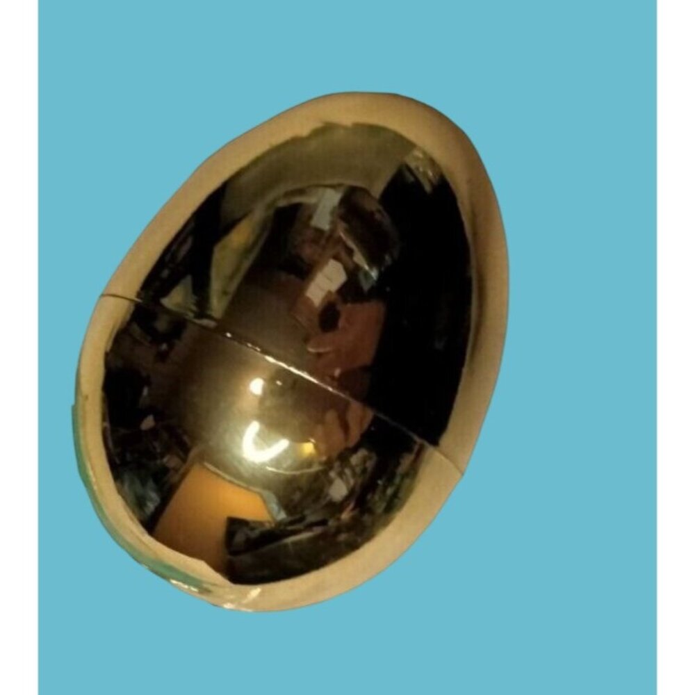 Golden Egg Fillable Easter Hunt Party Favor Gold Prize